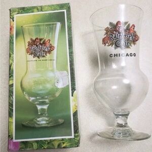 CHICAGO LIMITED EDITION‼️RAINFOREST CAFE  Glass